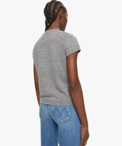 PERFECT WHITE- LISA  FITTED SHORT SLEEVE TEE