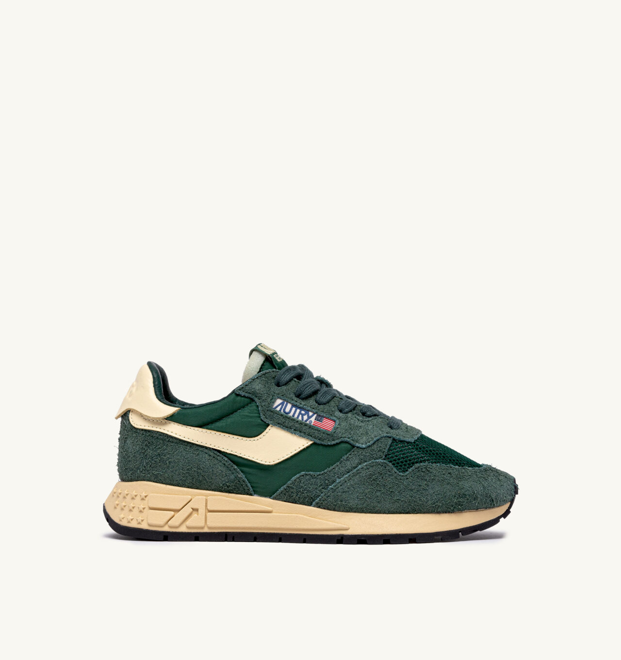 ⁦AUTRY - REELWIND LOW SNEAKERS IN NYLON AND SUEDE⁩ – תמונה ⁦4⁩