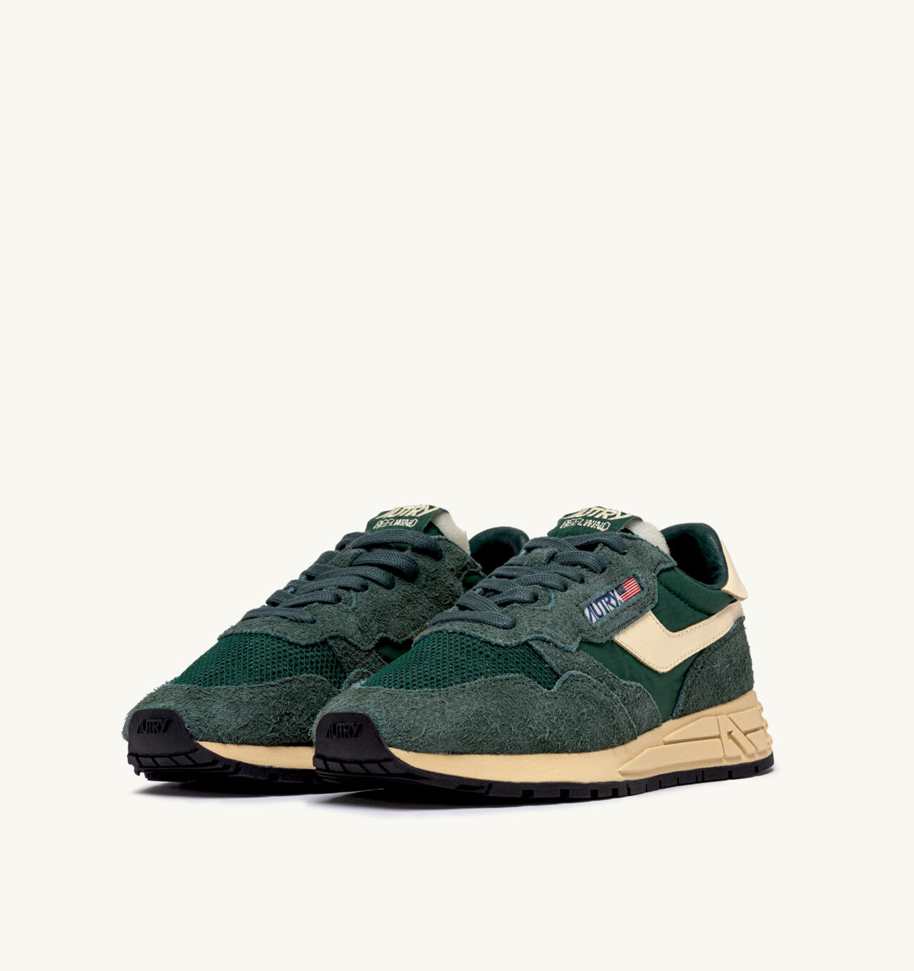 ⁦AUTRY - REELWIND LOW SNEAKERS IN NYLON AND SUEDE⁩ – תמונה ⁦3⁩